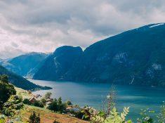 Sognefjord near Bergen Norway fjords