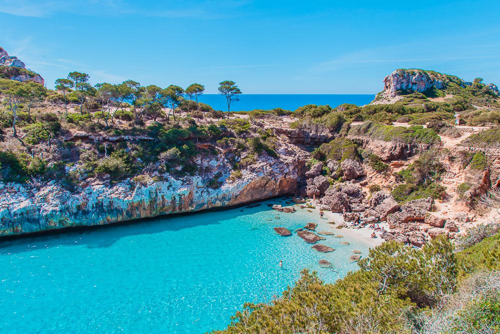 Es Calo des Moro Beach, South Mallorca