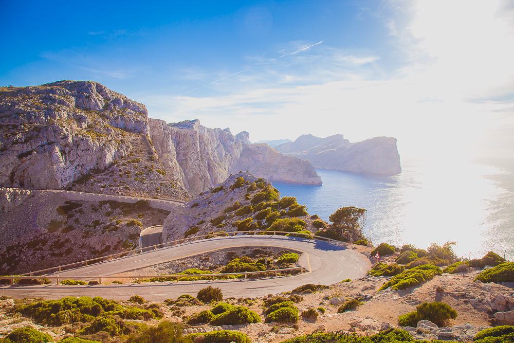 cap de pera lighthouse view mallorca