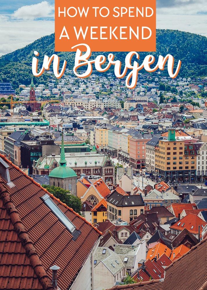 Bergen is my favorite city in Norway, and one of the best places to see both Norwegian cities and Norway's beautiful mountains, fjords, and seaside. Here's what you need to know about spending the perfect weekend in Bergen, Norway.