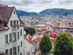 downtown bergen norway