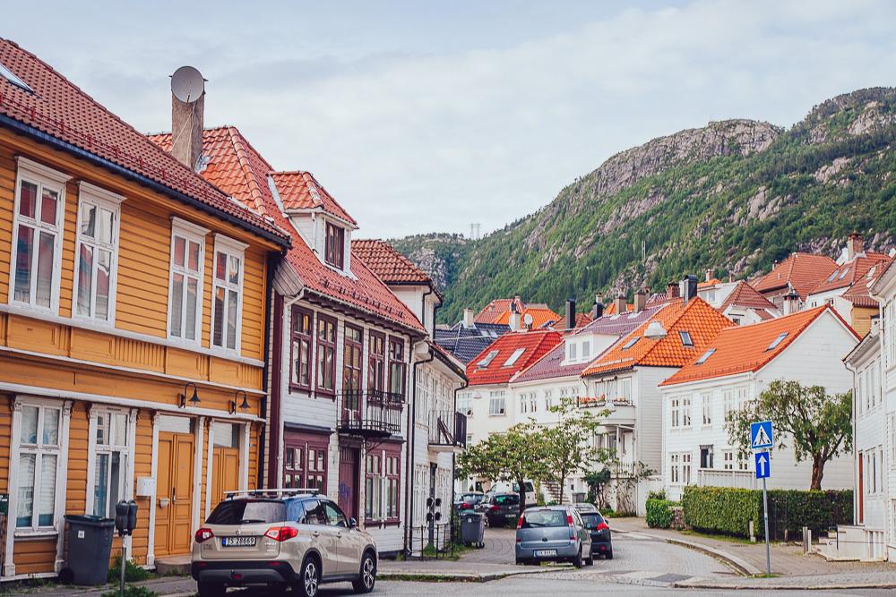 pretty neighborhood nice views bergen norway