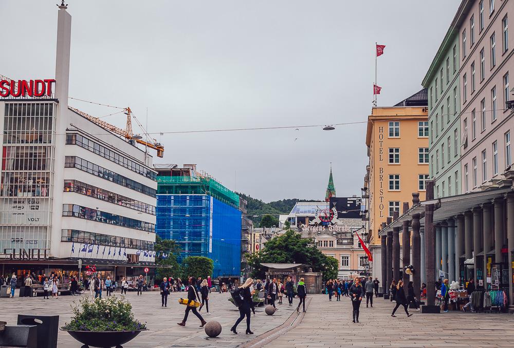 bergen city center norway