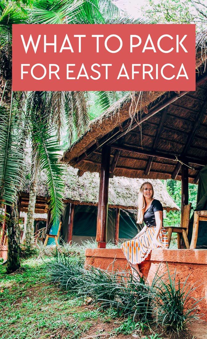 Wondering what to wear on safari or gorilla trekking, or what to pack for your Africa trip? Here's my East Africa packing list, including exactly what I packed for two weeks in Uganda, Rwanda, and the DRC