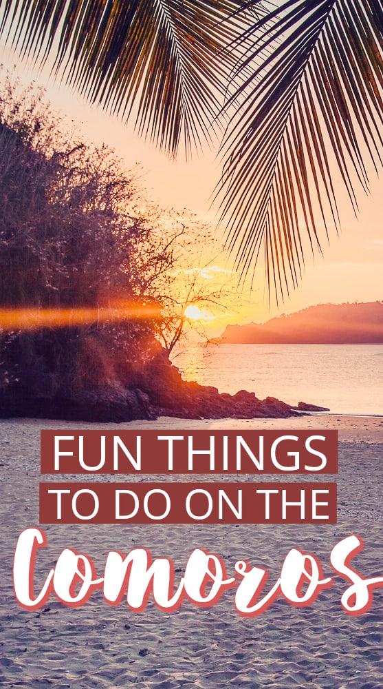 A guide to fun things to do on the Comoros Islands in East Africa, between Mozambique and Madagascar, including swimming with humpback whales, seeing Livingstone bats, and visiting the best beaches on Grande Comore and Moheli