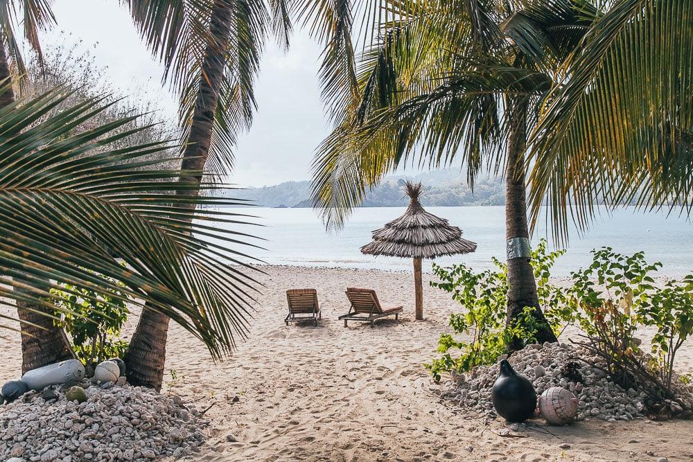 laka lodge private beach