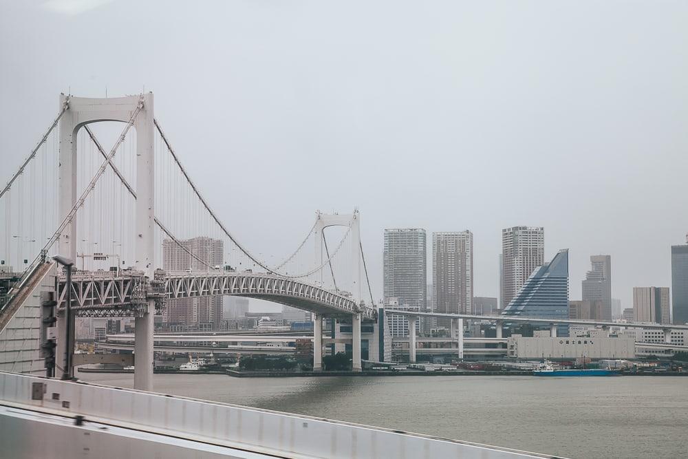 rainbow bridge hato bus tour tokyo