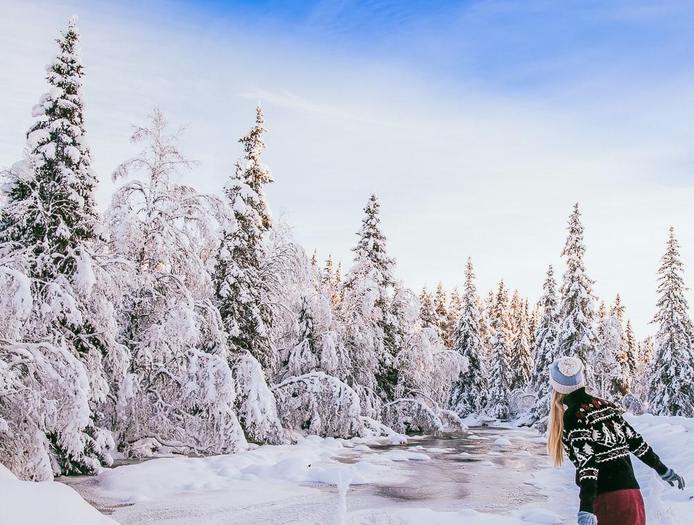 winter rauland telemark norway snow