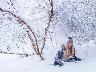 snowy christmas