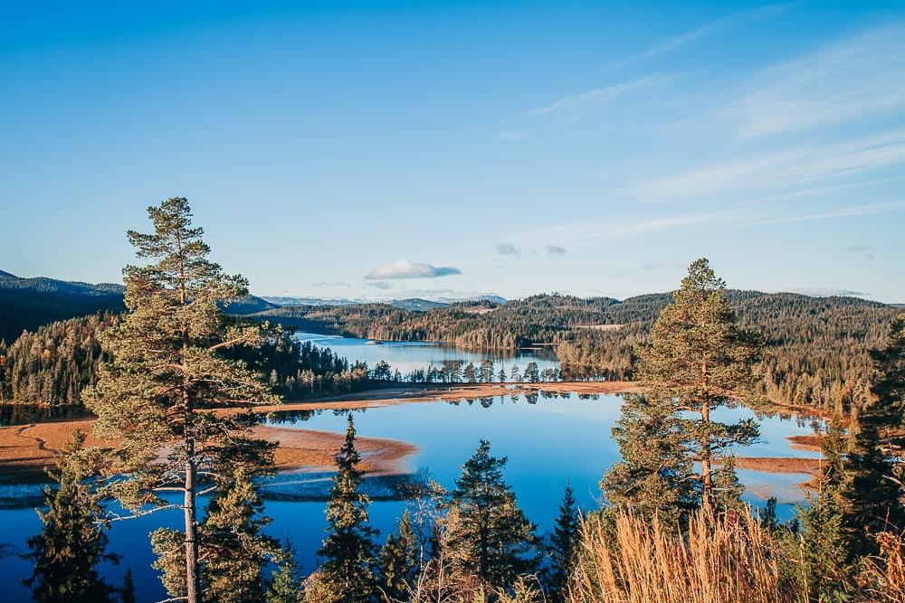 fall rauland autumn in norway