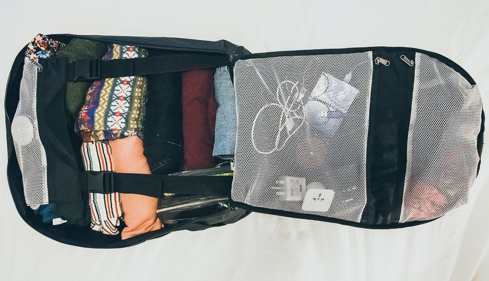 kosan travel caryall backpack review