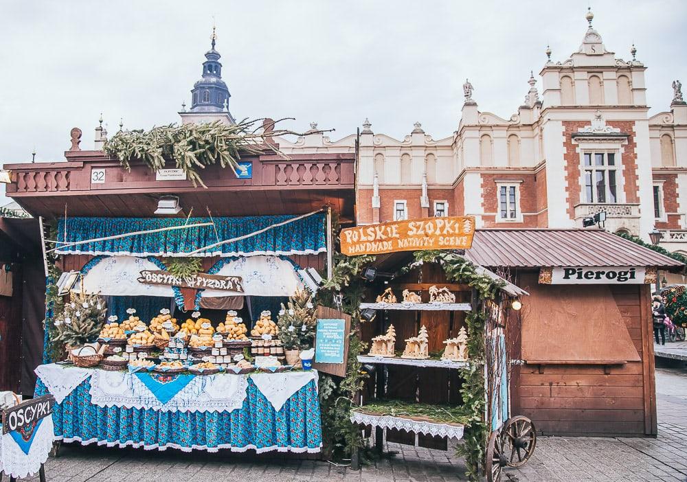 old town krakow christmas market