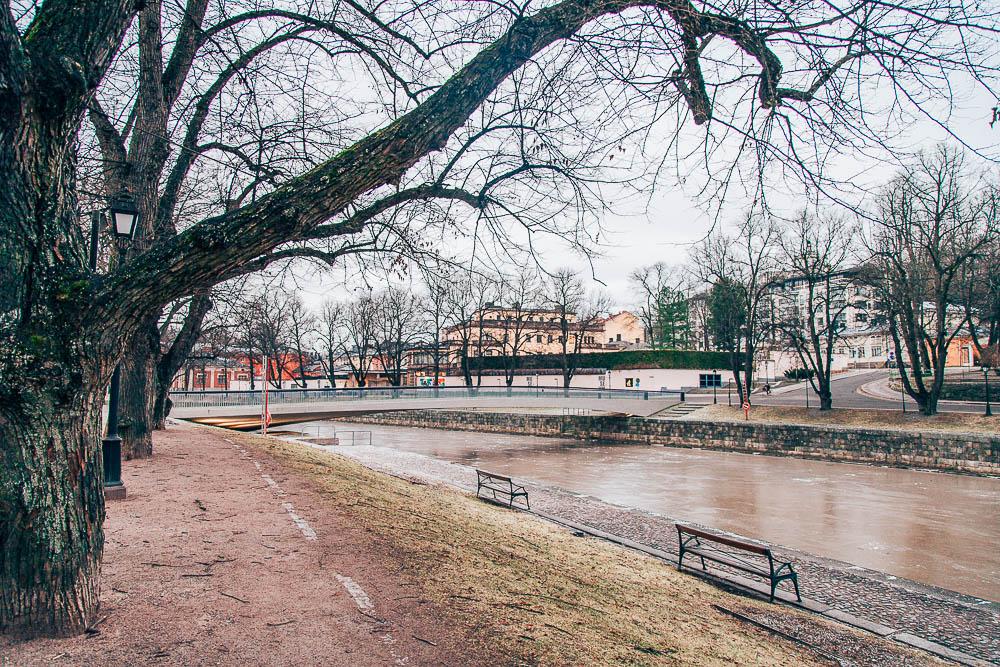 winter in turku, finland