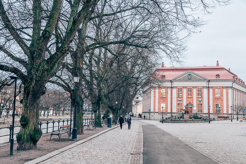 winter in turku, finland