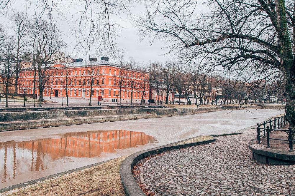 Turku finland in winter