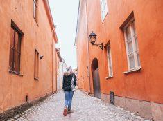 Turku walking tour winter Finland