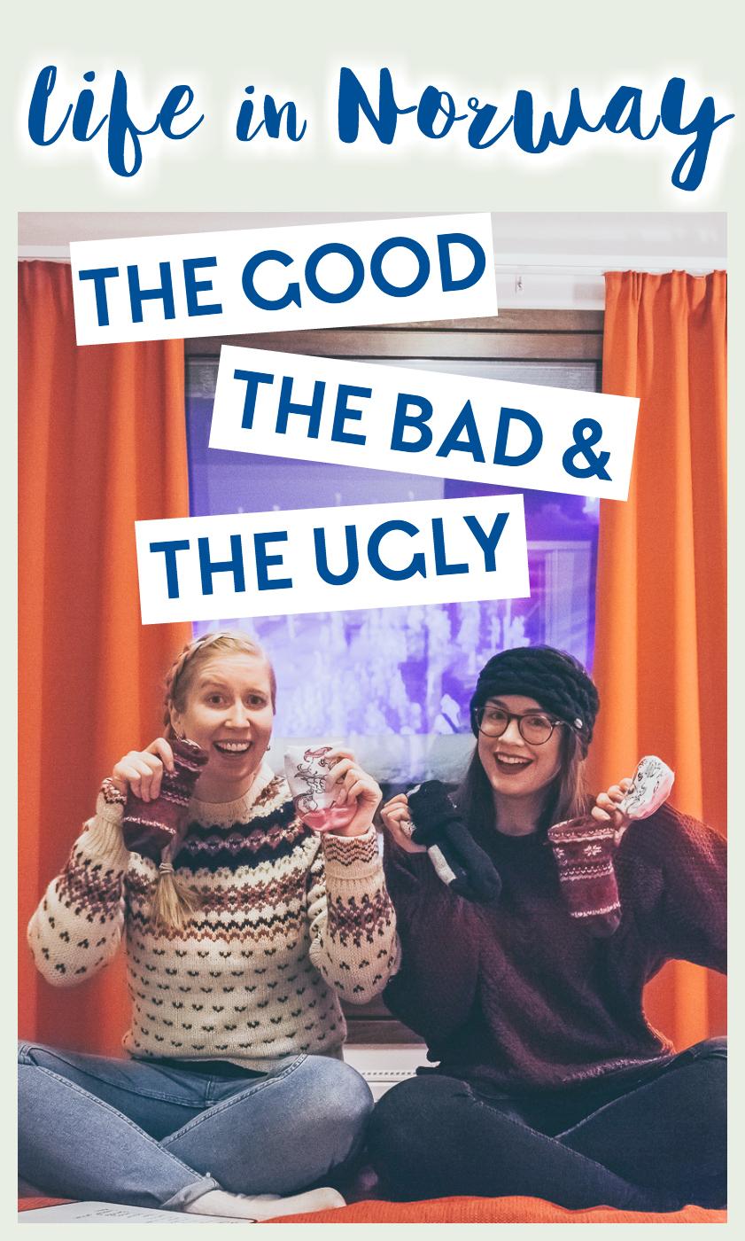 My friend Vanessa and I recorded a video about life in Norway - the good, the bad, and the ugly parts!