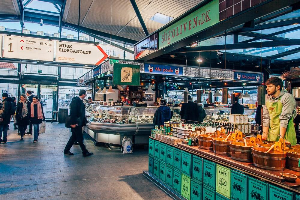 torvehallerne food market halls copenhagen