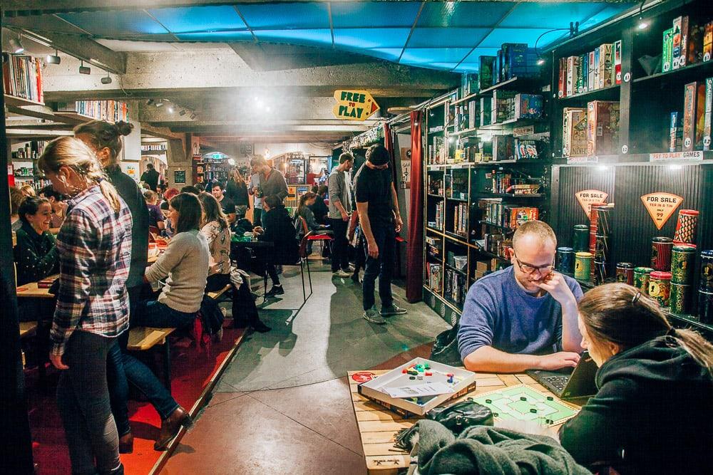 bastard cafe huset copenhagen board games