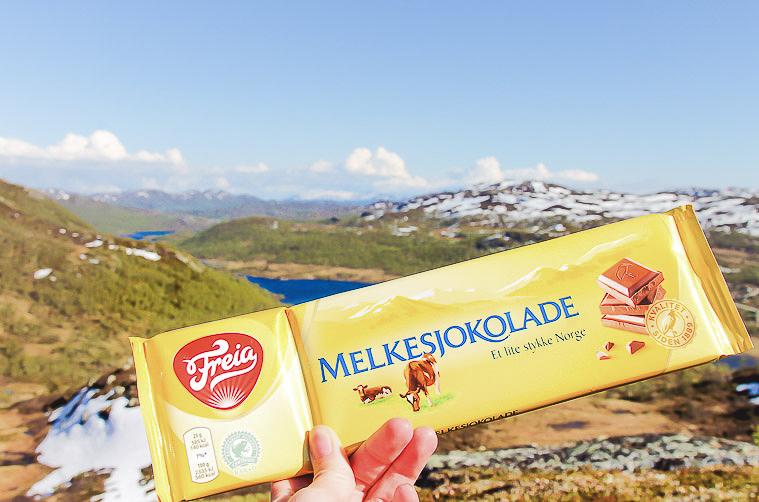 norwegian milk chocolate freia