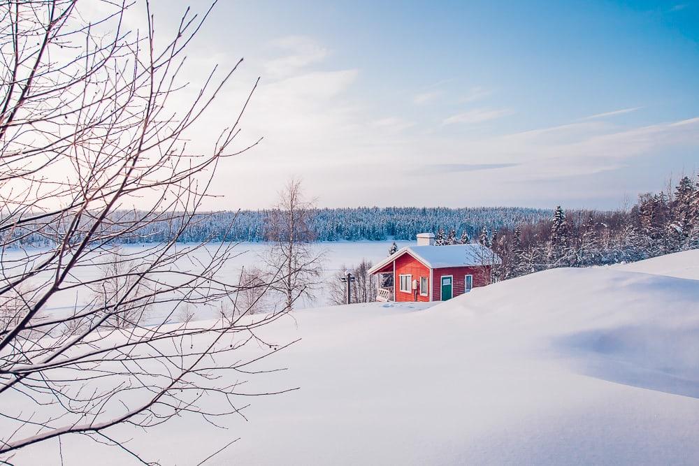 santa's cottage day as finn ruka finland