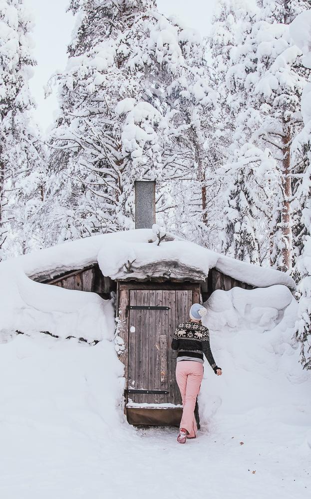 Visiting Ruka Kuusamo in Finnish Lapland in winter