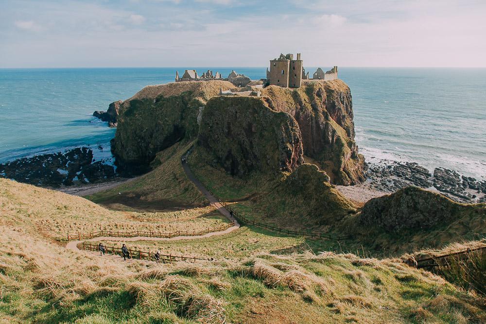 dunnottar castle stonehaven aberdeenshire