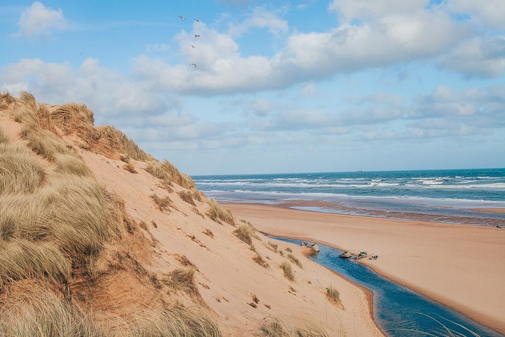 Balmedie Beach aberdeenshire