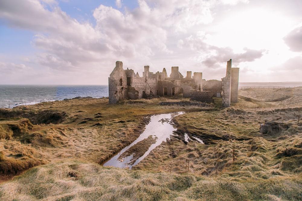 new slains castle cruden bay aberdeenshire