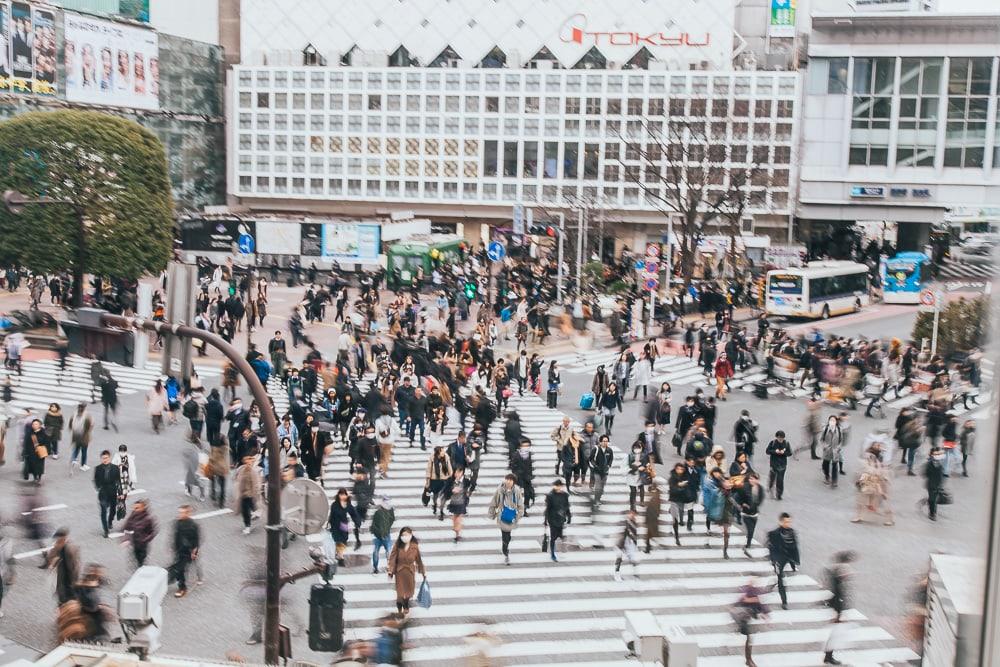 shibuya crossing tokyo