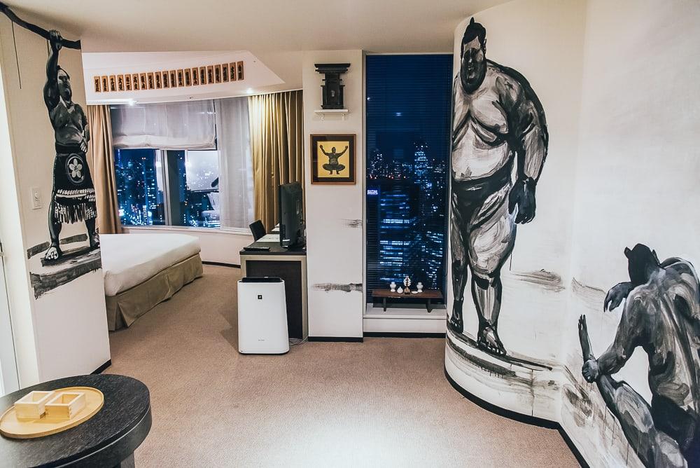 park hotel tokyo artist room sumo