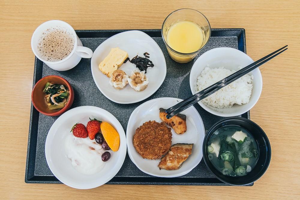 japanese hotel breakfast sakaiminato dormy inn