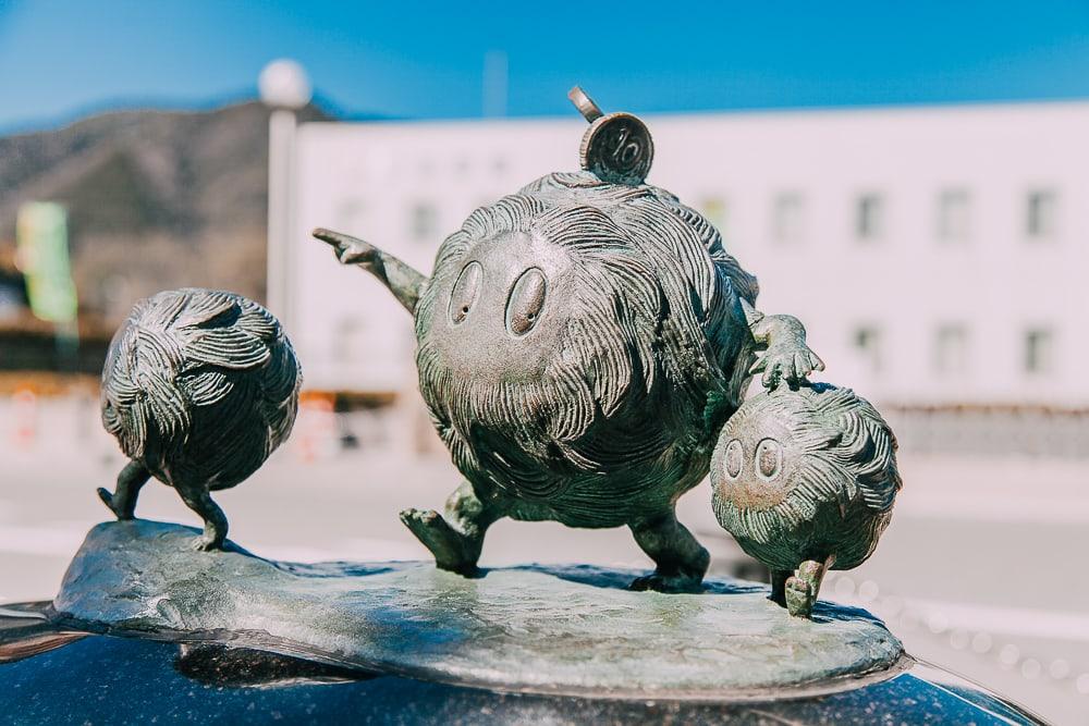 kitaro statues sakaiminato