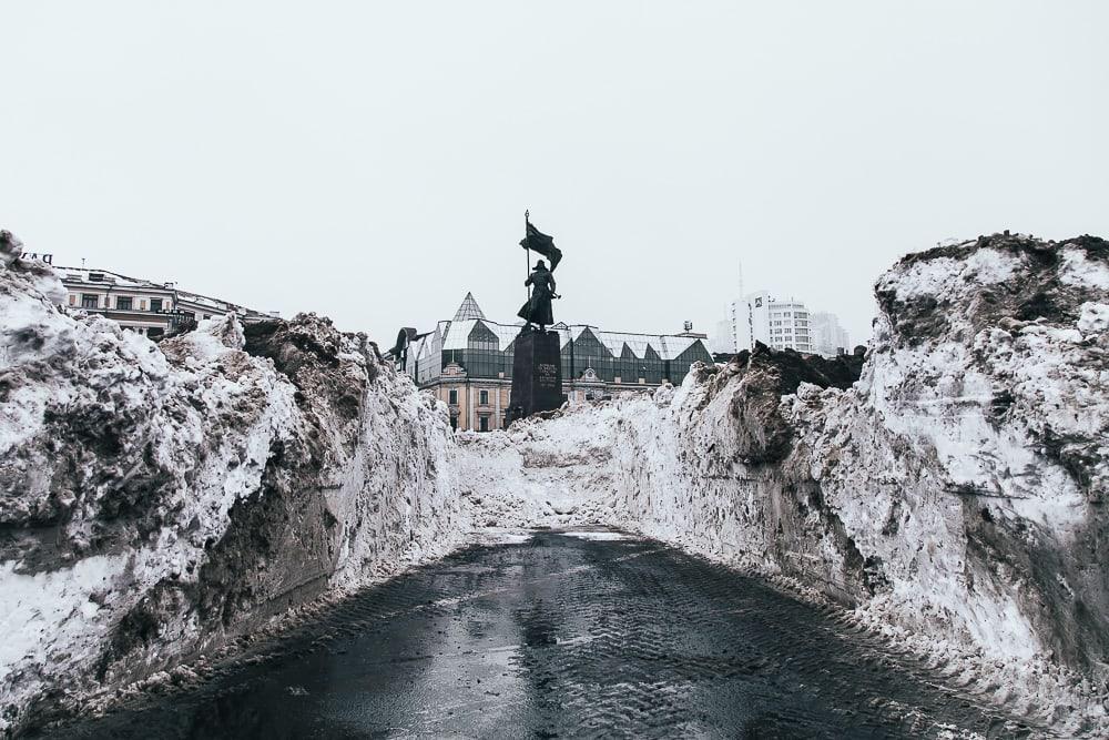 snow in vladivostok