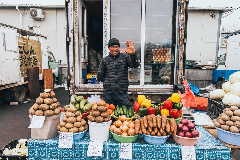 sportivnaya market in vladivostok russia far east