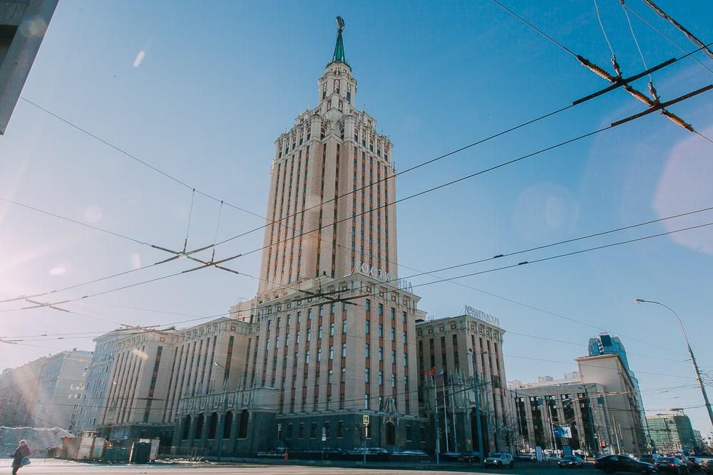 hilton moscow leningradskaya hotel