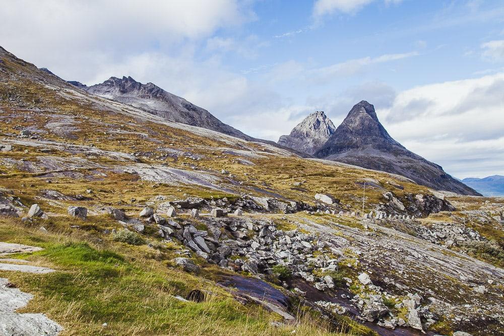 top of trollstigen mountain view norway