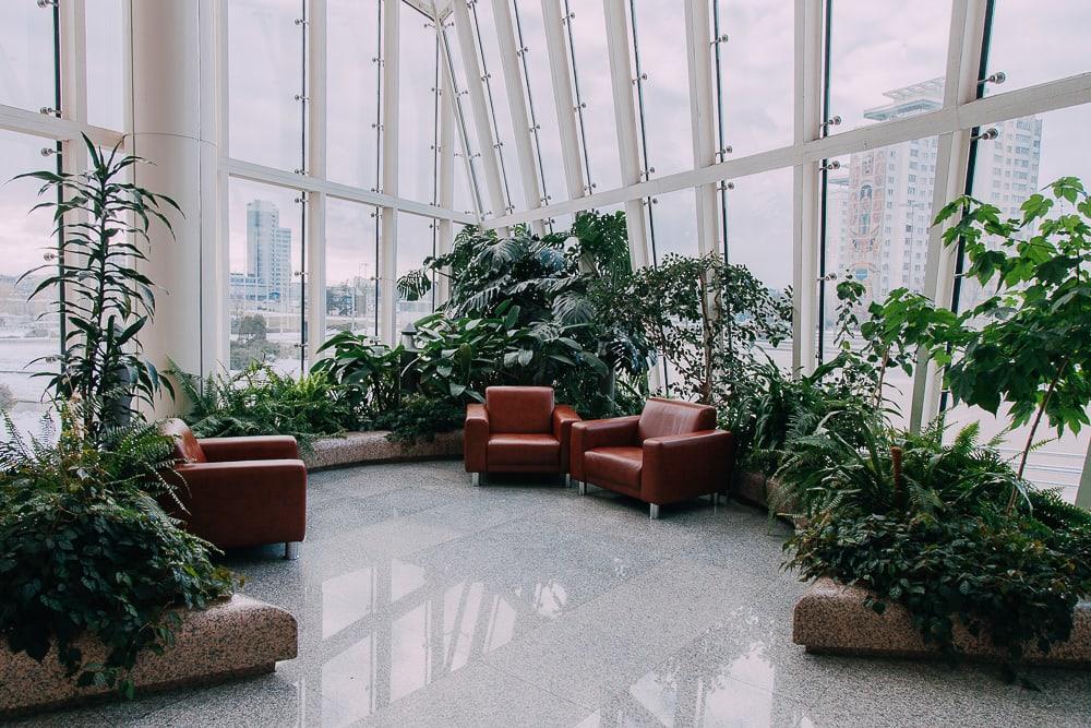 minsk national library interior