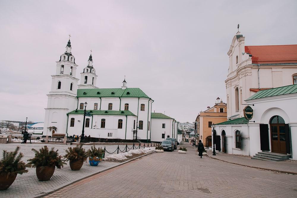 downtown minsk old architecture