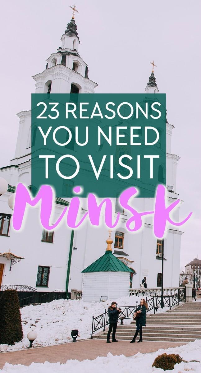 Here's why you need to visit Minsk, and a Minsk travel guide including things to do in Minsk, what to eat in Minsk, where to go and what to see.