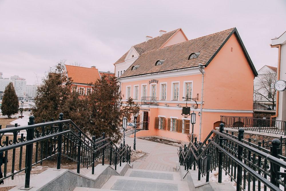 downtown minsk old architecture