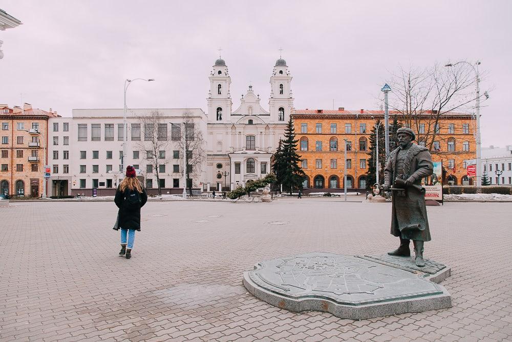 downtown minsk old architecture