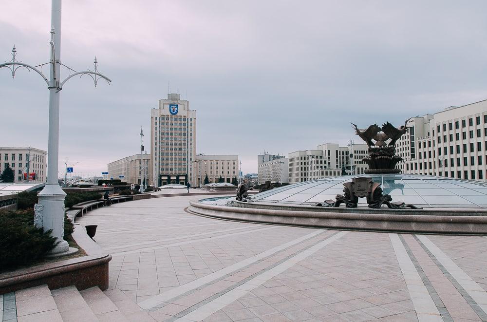 minsk independence square