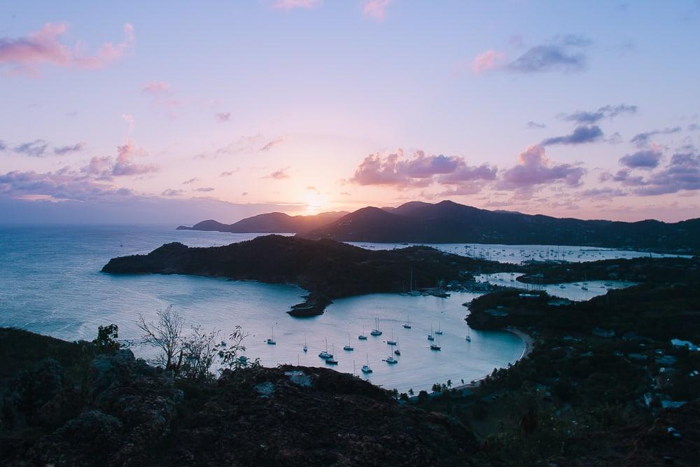 shirley heights antigua barbuda sunset view