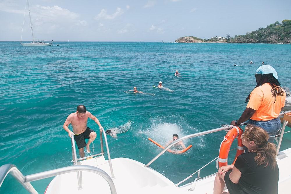 chase the race antigua sailing week with wadadli cats catamaran