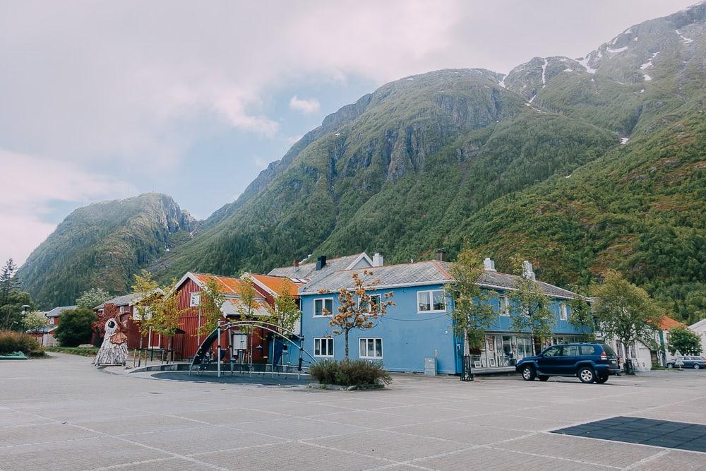 sjøgata mosjøen history center helgeland northern norway