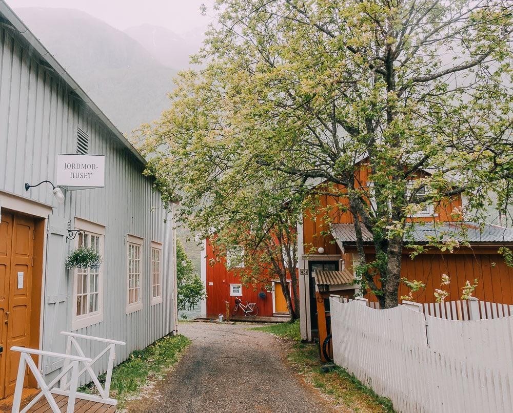 sjøgata mosjøen history center helgeland northern norway