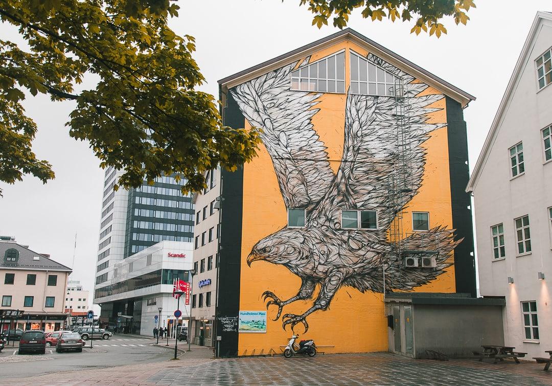 street art in norway bodø