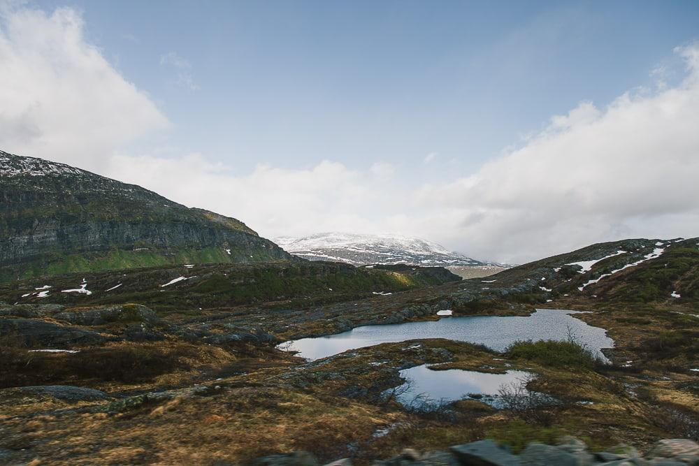 melfjorden mo i rana helgeland norway in june