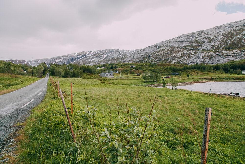 melfjorden drive helgeland norway in june